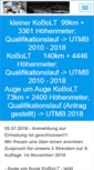 Mobile Screenshot of kleiner-kobolt.de